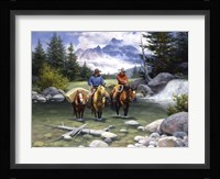 Clear Water Crossing Fine Art Print