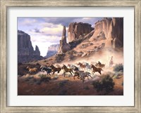 Sandstone & Stolen Horses Fine Art Print
