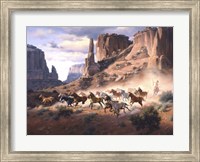 Sandstone & Stolen Horses Fine Art Print