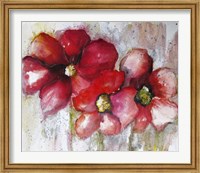 Fuchsia Poppies II Fine Art Print