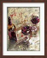 Cheese, Wine and Friends Fine Art Print