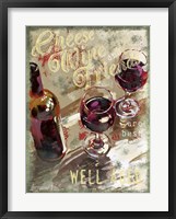 Cheese, Wine and Friends Fine Art Print
