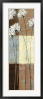 Raku Blossoms I Framed Print