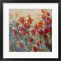 Red Poppy Field I Fine Art Print