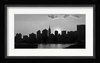 Panorama of NYC I Framed Print