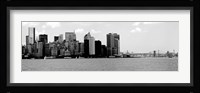 Panorama of NYC IV Framed Print