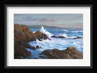 Seascape Faraway II Framed Print