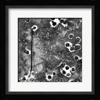 Black Ice II Framed Print