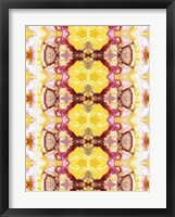 Watercolor Quilt V Framed Print