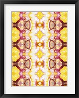 Watercolor Quilt VI Framed Print