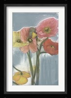 Poppy Spray II Framed Print