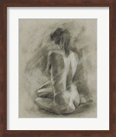 Charcoal Figure Study II Fine Art Print
