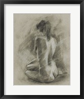 Charcoal Figure Study II Fine Art Print