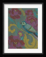 Peony Chintz II Framed Print