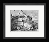 Fire Catapult Fine Art Print