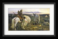 The Knight At The Crossroads Fine Art Print