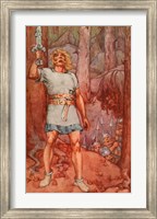 Beowulf, A Book of Myths Fine Art Print