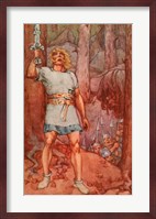 Beowulf, A Book of Myths Fine Art Print