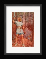 Beowulf, A Book of Myths Framed Print