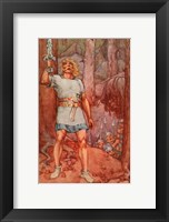 Beowulf, A Book of Myths Framed Print