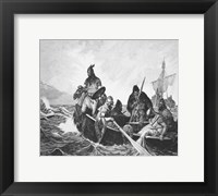 The Garden Arbor Framed Print