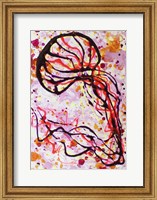 Pink Magenta Jellyfish Fine Art Print
