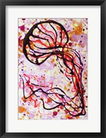 Pink Magenta Jellyfish Fine Art Print