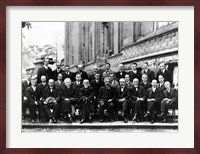 1927 Solvay Conference on Quantum Mechanics Fine Art Print