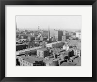 Richmond, Va. black & white photo Fine Art Print