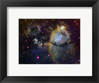 NGC 896 (part of the Heart nebula) in Cassiopeia Fine Art Print