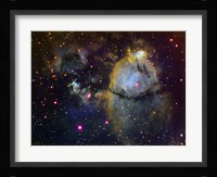 NGC 896 (part of the Heart nebula) in Cassiopeia Fine Art Print