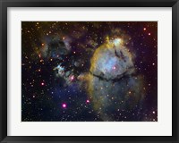 NGC 896 (part of the Heart nebula) in Cassiopeia Fine Art Print