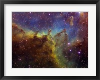 Part of the IC1805 (Heart nebula) in Cassiopeia Fine Art Print