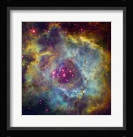 Rosette nebula (NGC 2244) in Monoceros Fine Art Print