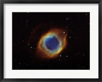 Helix nebula in Aquarius (NGC 7293) Fine Art Print