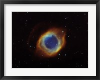 Helix nebula in Aquarius (NGC 7293) Fine Art Print