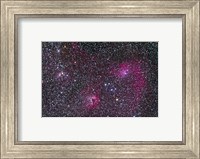 Area of Flaming Star Nebula and complex in Auriga Fine Art Print