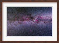 The northern Milky Way from Cygnus to Cassiopeia and Perseus Fine Art Print