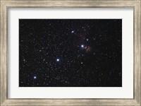 Orion's Belt, Horsehead Nebula and Flame Nebula Fine Art Print
