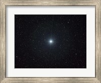 The bright star Altair in the constellation Aquila Fine Art Print