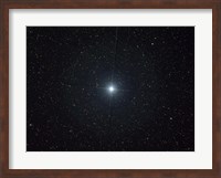 The bright star Altair in the constellation Aquila Fine Art Print