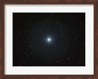 The bright white star Castor in the constellation Gemini Fine Art Print