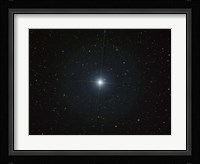 The bright white star Castor in the constellation Gemini Fine Art Print