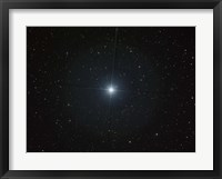 The bright white star Castor in the constellation Gemini Fine Art Print