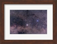 Alpha and Beta Centauri in the southern constellation of Centaurus Fine Art Print