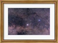 Alpha and Beta Centauri in the southern constellation of Centaurus Fine Art Print