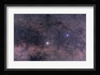 Alpha and Beta Centauri in the southern constellation of Centaurus Fine Art Print