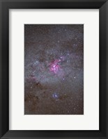 Eta Carinae Nebula area of the southern Milky Way Fine Art Print