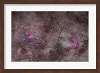 False Comet area in Scorpius along with NGC 6188 nebulosity in Ara Fine Art Print