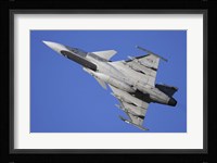 Hungarian Air Force Saab JAS-39C Gripen fighter plane Fine Art Print